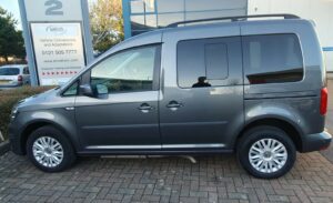 VW Caddy drive from wheelchair wav