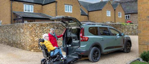 dacia jogger wheelchair accessible car